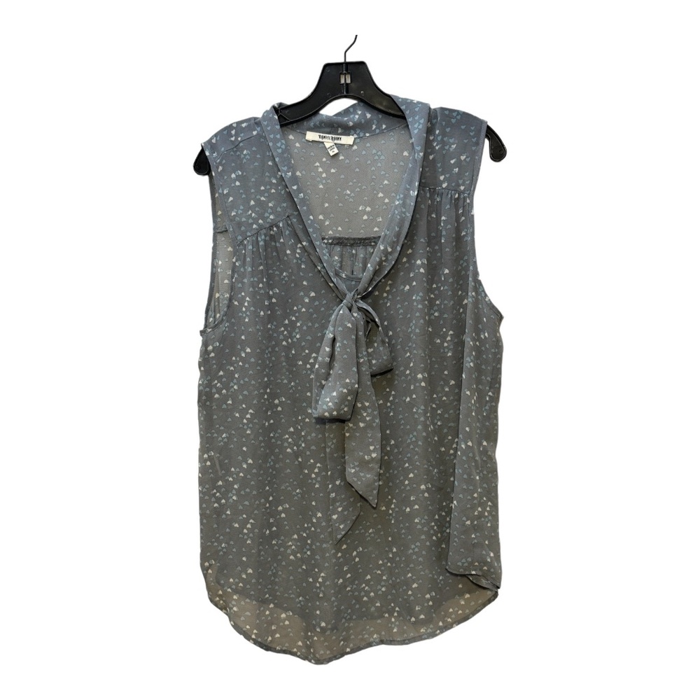 Daniel Rainn Gray Sleeveless Blouse